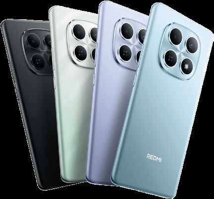 Xiaomi Redmi Note 15 (6GB|128GB) | Colores Disp.: Negro, Azul Glaciar y | Púrpura | Procesador: MediaTek Helio | G100-Ultra, 8 núcleos, hasta 2.2 GHz | Memoria: 6GB | Almacenamiento: 128GB