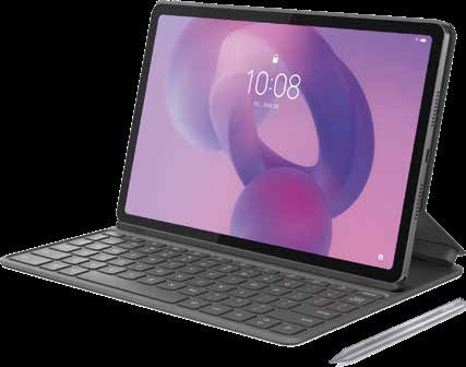Tableta Idea Tab LTE 5G TB336ZU (8GB/256GB) Teclado + Cargador + Folio | Procesador: Dimensity 6300 (8C, 2x | A76 @2.4GHz + 6x A55@2.0GHz) | Memoria: 8GB Soldered LPDDR4X | Almacenamiento: 256GB UFS 2.2 | Cámara Frontal: 5 MP | Cámara Posterior: 8 MP