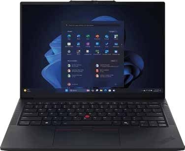 Lenovo ThinkPad E14 Gen 7 Intel Core Ultra 5 225U/RAM 16GB/512GB SSD/14" WUXGA/Windows 11 Pro | Referencia: 21SY0013LM | Procesador: Intel Core Ultra 5 225U 12C (2P + 8E + 2LPE) / 14T, Max Turbo up to 4.8GHz, 12MB Intel Smart Cache | Ram: 16GB SODIMM DDR5-5600 | Almacenamiento: 512GB SSD M.2 2242 PCIe 4.0x4 NVMe Opal 2.0 | Pantalla: 14" WUXGA (1920x1200), IPS, 300nits, Anti-glare, 45% NTSC, 60Hz | S.O: Windows 11 Pro • Standard Ports: 1x USB-A (USB 5Gbps / USB 3.2 Gen 1), 1x USB-A (USB 10Gbps / USB 3.2 Gen 2), Always On, 1x USB-C (Thunderbolt 4 / USB4 40Gbps), with USB PD 45-65W and DisplayPort 2.1, 1x HDMI 2.1, up to 4K/60Hz, 1x Headphone / microphone combo jack (3.5mm), 1x Ethernet (RJ-45) • Puertos opcionales (configurados): 1x USB-C (USB 20Gbps / USB 3.2 Gen 2x2), with USB PD 45-65W and DisplayPort 1.4