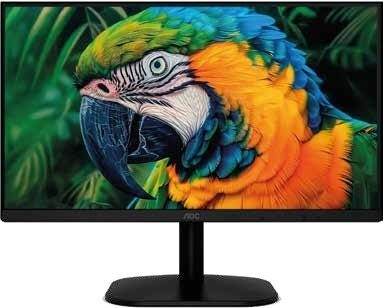 Monitor AOC LED 23.8” 120Hz, Profesional, Plano, IPS, FHD | Referencia: 24B35H3 | •Frecuencia de actualización Max 120 Hz •Entrada de señal (HDMI 1.4 × 1, VGA × 1)