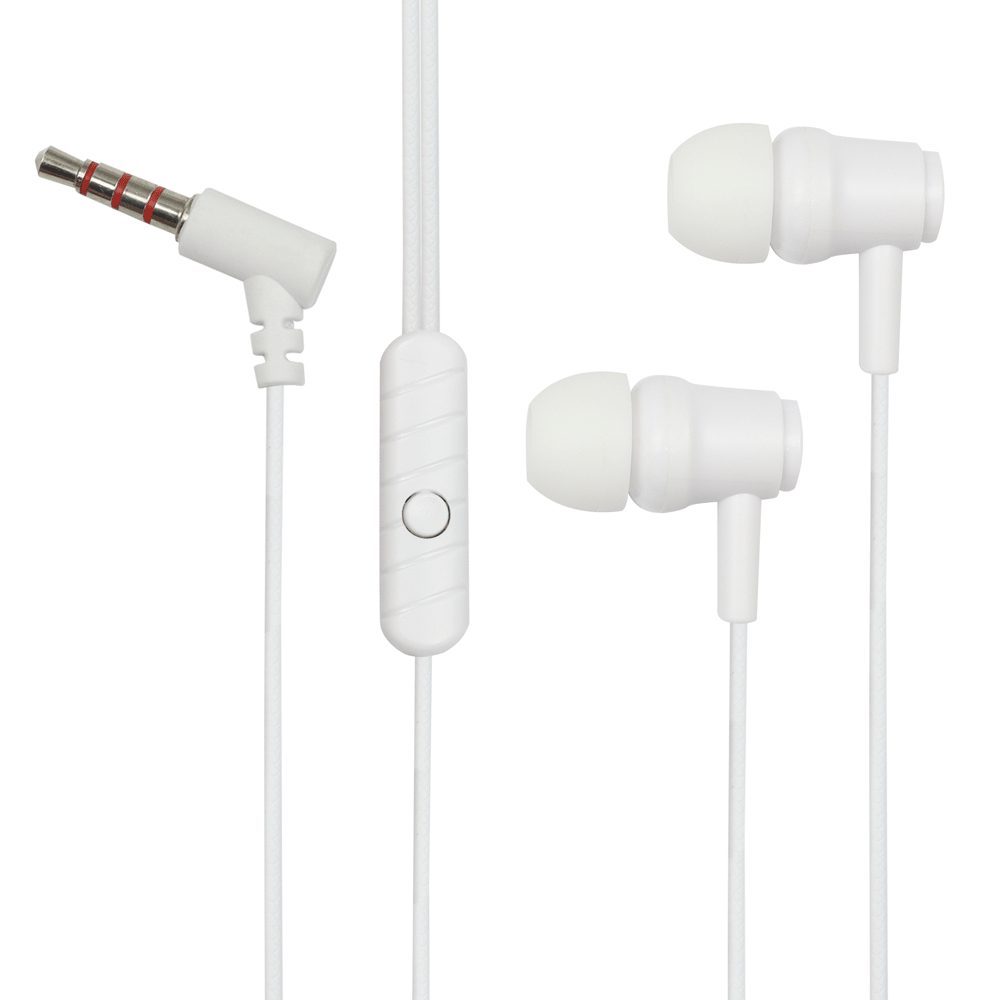 AUDÍFONOS CABLE 3.5MM JAL-47B · Audífonos 3,5mm · Cable: 1,2M · Altavoz: 10mm · Enchufe: 3,5 mm · Reducción física del ruido in-ear · Control de llamada en cable · Micrófono de alta definición · Color: blanco · Impedancia del altavoz: 16O · Sensibilidad: 105dB · Rango de frecuencia: 20HZ- 20,000HZ · Potencia nominal: 3mW· · Material de la cubierta: ABS · Duradero y de alta fidelidad · Núcleo de cable OFC (cobre sin oxígeno) del 98.7% · Compatible con smartphone con entrada AUX de 3.5 mm