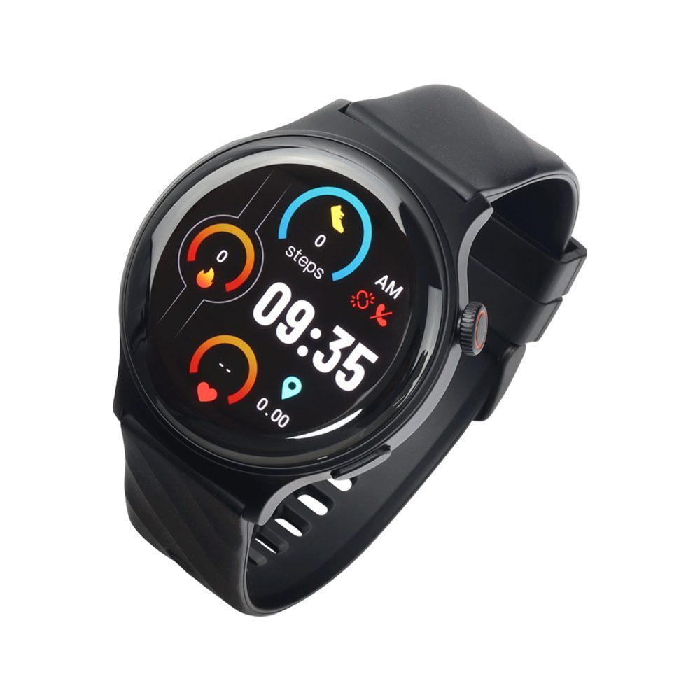SMARTWATCH PRO JAL - SM03 Smartwatch PRO -Tipo de pantalla: AMOLED -Tamaño de pantalla: 1.43” -Interfaz personalizable -Capacidad de batería: 270mAh -Duración aproximada de la batería: 5 días -Tiempo de carga: 50 minutos -Micrófono y altavoz incorporado -Conexión vía Bluetooth -Resistencia al agua IP68 -Tipo de cable: Conector magnético a USB Tipo A -Longitud de cable: 60cm -App: OnWear Pro -Compatible con Android y IOS Funciones -Hacer y recibir llamadas -Recepción de notificaciones -Lectura de mensajes -Registra: Pasos, Calorías, Km recorridos -Sensores de frecuencia cardiaca y oxigenación en sangre -Medidor de la calidad de sueño y estrés -Cronometro, temporizador, alarma, recordatorios -Control de música y...