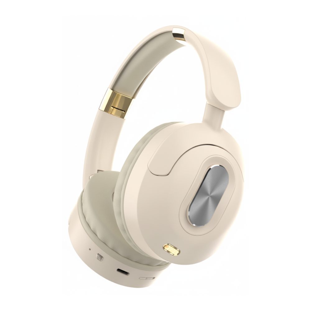 AUDIFONOS DIADEMA CREAM BT - SAZ-A17 Diadema inalámbrica -Bluetooth 5.3. • Distancia de transmisión: 10 metros -Tiempo de uso: 5 horas -Batería de litio recargable de 200 mAh -Tiempo de carga: 2 horas • Diámetro de altavoz: Ø40 MM -Sensibilidad: 110±3dB -Impedancia: 32O -Respuesta de frecuencia: 20 Hz-20 KHz -Potencia nominal: 15 MW×2 -Tiempo de reproducción de música: 5h Uso recomendado para potenciar tu experiencia diaria.