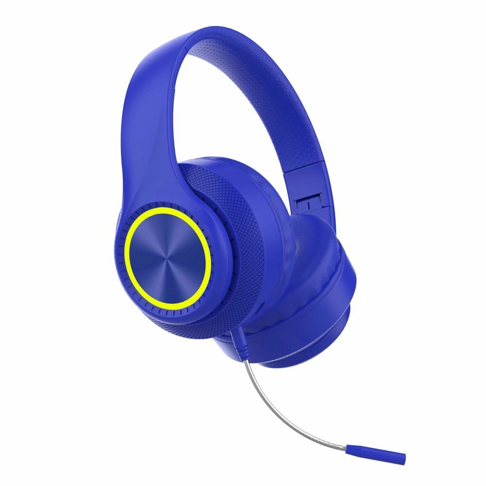 AUDÍFONOS DIADEMA AZUL BT - SAZ-A10 Disfruta libertad inalámbrica y sonido potente con diademas recargables, ideales para música, llamadas y uso diario. Ofrecen buena autonomía y conexión estable para acompañarte todo el día. • Tipo: diademas inalámbricas Bluetooth • Versión Bluetooth: 6.0 + EDR • Alcance: hasta 10 m • Batería: 400 mAh recargable • Tiempo de uso: 8 – 10 h • Tiempo de reproducción de música: hasta 5 h • Tiempo de carga: 1.5 h • Diámetro de altavoz: 40 mm • Sensibilidad: 110 ± 3 dB S.P.L a 1 kHz • Impedancia: 32 O • Respuesta de frecuencia: 20 Hz – 20 kHz...