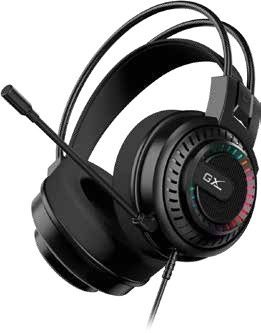 Diadema Gaming Genius G570U USB RGB | Referencia: 31710035400 | •La luz RGB mejora el ambiente de juego •Conexión USB plug-and-play para un uso sencillo •Diadema ajustable y liviana para un ajuste sin presión