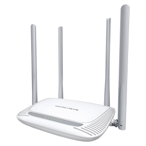 ROUTER INALAMBRICO 4 ANTENAS 300MBPS ROUTER INALMBRICO N -VELOCIDAD HASTA 300 MBPS - 1 PUERTO WAN -4 PUERTOS LAN -4 ANTENAS FIJAS -