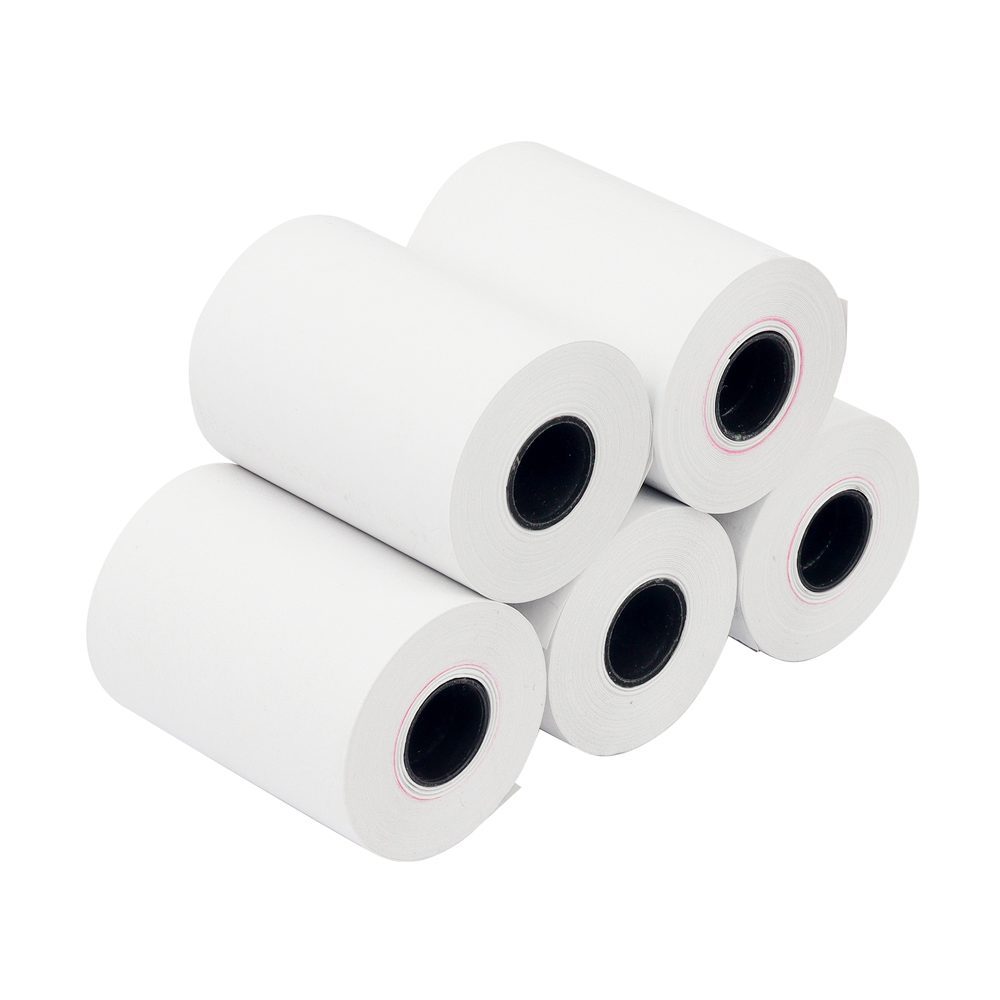 PAPEL TERMICO IMPRESORA BT 57 X 40 X 11 X 5 UNDS Mantén tus impresiones siempre listas con papel térmico de alta calidad, ideal para facturación, recibos y uso comercial diario en impresoras de 58 mm. • Papel térmico 57 x 40 x 11 mm • Paquete x 5 unidades • Papel térmico directo • Ideal para impresoras Bluetooth de 58 mm • Color blanco • Perfecto para facturación y recibos • Compatible con impresoras de 58 mm que utilicen impresión térmica directa Una opción práctica y confiable para impresiones rápidas y claras en tu negocio.