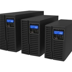 UPS en línea de doble conversión Ablerex ARES Plus AB-ARPLUS3000 - 3kVA/2.70kW - Torre - 3Hora(s) Recarga - 5.30Minuto(s) Stand-by - 120 V AC Entrada - 100 V AC, 110 V AC, 115 V AC, 120 V AC, 127 V AC Salida - 8 x NEMA 5-15/20R, 1 x NEMA L5-30R Receptacle(s)