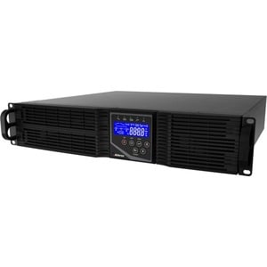 UPS en línea de doble conversión Ablerex ARES Plus AB-ARPLUSRT2000 - 2kVA/1.80kW - Montable en bastidor - 3Hora(s) Recarga - 5.30Minuto(s) Stand-by - 120 V AC Entrada - 100 V AC, 110 V AC, 115 V AC, 120 V AC, 127 V AC Salida - 6 x NEMA 5-15/20R Receptacle(s) - Sinusoidal pura - Puerto Serial - USB - LCD/LED Pantalla