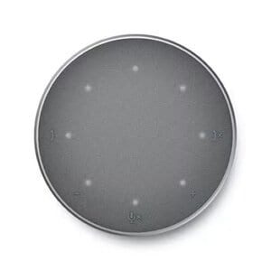 Altavoz y Adaptador Dell MH3021P • Tipo de accesorio: Altavoz manos libres con adaptador multipuerto; Tipo de dispositivo: Universal; Tecnología de conectividad: Alámbrico; Interfaz: USB Tipo C; Puertos USB adicionales: 2x USB-A 3.2 Gen 1 (5 Gbps); Altavoz integrado: Sí; Rango de frecuencia del altavoz: 200 - 20000 Hz; Frecuencia de micrófono: 100 - 10000 Hz; Funciones de audio: Reducción de ruido y cancelación de eco; Longitud de cable: 0,465 m; Conectar y usar (Plug and Play): Sí; Color del producto: Plata; Dimensiones (Ancho x Profundidad x Altura): 119 x 119 x 32 mm; Peso: 214 g. Garantía 3 años básico