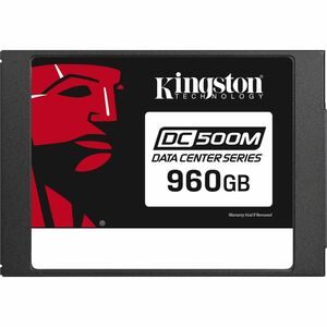 Unidad de estado sólido Kingston DC600M - 2.5" Interno - 960GB - SATA (SATA/600) - Uso mixto - Servidor Dispositivo compatible - 1 DWPD - 1752TB TBW - 560MB/s Tasa de transferencia de lectura máxima - 256-bit AES Estándar de cifrado - Mayorista
