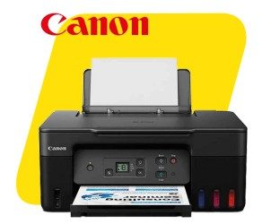 Impresora Multifuncional Canon PIXMA G2170 •Tecnología: Inyección de tinta •Pantalla: 3.0 cm LCD Segmentada (monocromática) •Impresora: Multifunción •Impresión: Color •Funciones: Impresión, Copia, Escaneo •Conexión: Puerto USB 2.0