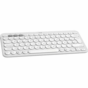Logitech Pebble Keys 2 K380s Teclado - Inalámbrico Conectividad - USB Interfaz - Español - Bluetooth - 10m - De Escritorio, Buscar, Atrás, Emoji, Screen Snipping, Dictado Tecla(s) de acceso rápido - Windows 10, Windows 11, Mac OS X 11.0 Big Sur, iPadOS 14, iOS 14, Android 9.0, ChromeOS, Linux - Chromebook, Universal, Portátil - PC, Mac - AAA Tamaño de batería admitida