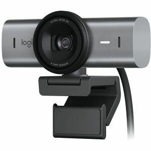 Cámara Web Logitech Master - 8.5Megapíxel - 60fps - Grafito - USB 3.0 Typo C - 3840 x 2160 Vídeo - STARVIS Sensor - Auto-foco - 90° Ángulo - Clip - 4x Zoom Digital - Micrófono - Para Portátil, Monitor, Pantalla - Windows 10, macOS 10.15, ChromeOS, Linux - Reducción de ruido, Balance de blancos automático