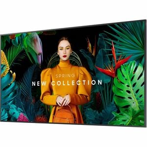 LCD Pantalla digital Signage Samsung QB75C 1905mm 4K UHD - 16 Horas/7 Días Operación - Energy Star - Vertical Alignment (VA) - 3840 x 2160 - 8ms - LED - 350cd/m² - 2160p - USB - HDMI - En Serie - LAN inalámbrica - Bluetooth - Ethernet - Tizen 7.0 - Negro