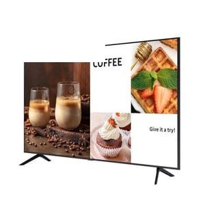 TV LCD inteligente Samsung Crystal BED-H BE43D-H 109.2cm - 4K UHDTV - Hig Dynamic Range (Alto rango dinámico, HDR) - Negro - 1092.20mm Clase - HDR10+ - 3840 x 2160 Resolución - 300cd/m²