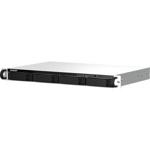 QNAP TS-464EU-8G 4 x Total de compartimientos Sistema de almacenamiento SAN/NAS - 4GB Flash Memory Capacity - Intel Celeron N5095 Quad-core (4 Core) 2GHz - 8GB RAM - DDR4 SDRAM - 1U Montable en bastidor - 0 x HDD Instalado - Serie ATA/600 Controlador - Compatibilidad con RAID - 0, 1, 5, 6, 10, JBOD RAID Levels - 2 x RJ-45 - 2.5 Gigabit Ethernet - QTS 5.0.1 - 3Año(s) Garantía
