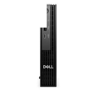 DELL Pro QCM1250. Familia de procesador: Intel® Core™ i5, Modelo del procesador: i5-14500T. Memoria interna: 16 GB, Tipo de memoria interna: DDR5-SDRAM. Capacidad total de almacenaje: 512 GB, Unidad de almacenamiento: SSD. Modelo de gráficos en tarjeta: Intel UHD Graphics 770. Wifi. Sistema operativo instalado: Windows 11 Pro, Arquitectura del sistema operativo: 64-bit. Fuente de alimentación: 90 W. Tipo de chasis: Micro PC. Tipo de producto: Mini PC. Peso: 1,16 kg. Color del producto: Negro