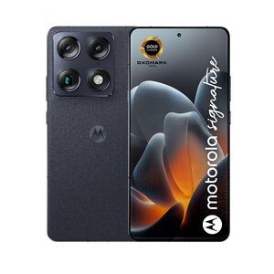 Smartphone Motorola Mobility signature 1TB - 5G - 17.3cm (6.8") Extreme AMOLED Super HD 2780 x 1264 - Octa-core (8 núcleos) (OryonDual-core (2 núcleos) 3.80GHz + Oryon Hexa-core (6 Core) 3.32GHz - 16GB RAM - Android 16 - Barra - Qualcomm SM8845 SoC - 2 Soporte de SIM - SIM-free - Front Camera: 50Megapíxel - Rear Camera: 50Megapíxel / 50Megapíxel / 50Megapíxel - 5200mAh Batería - Cerca de comunicación de campo - Compatible con VoLTE