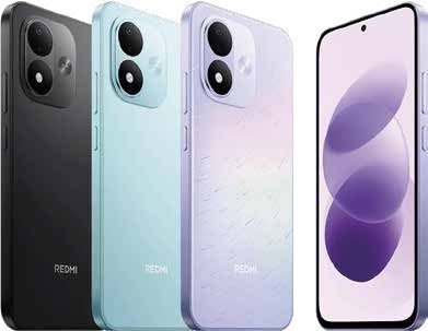 Xiaomi Redmi Note 17 5G (6GB|128GB) | Referencia: 6939093020357 - Negro, 6939093021361 - Verde azulado, 6939093020364 - Morado Celestial | Colores Disp.: Negro, Azul y Verde | Procesador: Snapdragon 4 Gen 4, ocho núcleos, hasta 2.3GHz | Memoria: 6GB | Almacenamiento: 128GB | Pantalla: 6.99" AMOLED FHD+ (2396 × 1080), 120Hz | Batería: 7700mAh (típ) | Carga turbo: 45W | Sistema Operativo: HyperOS 3 | Cámara Frontal: 16MP | Cámara Post.: 50MP