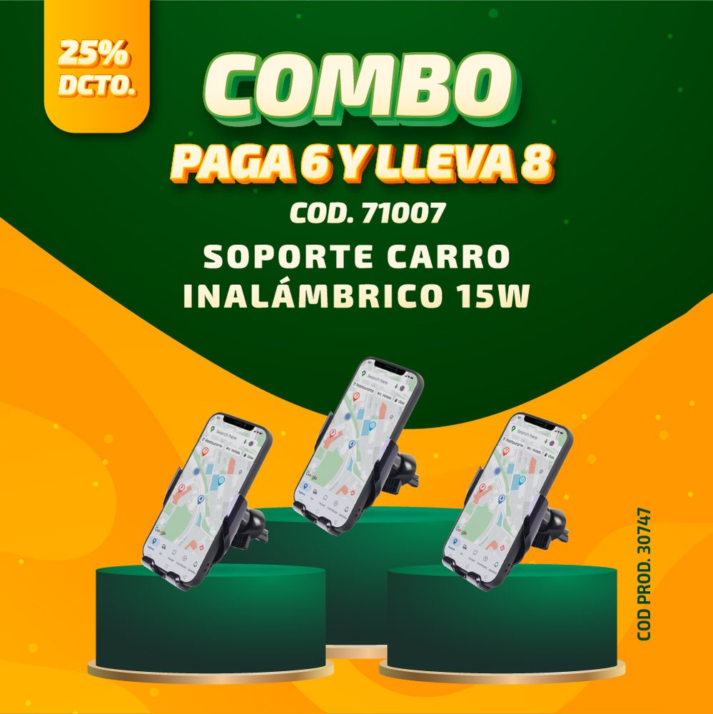 COMBO OCT. 2026 PAGUE 6 LLEVE 8 COD. 30747