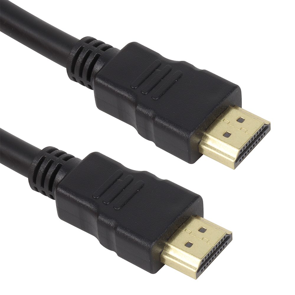CABLE HDMI 30MTR BASIK · Reproduce 3D · Full HD 1080 · Resolución 14+1 · 4K x 2K · Versión 1.4 · Recubrimiento encauchetado PVC Jacket · Conector de metal
