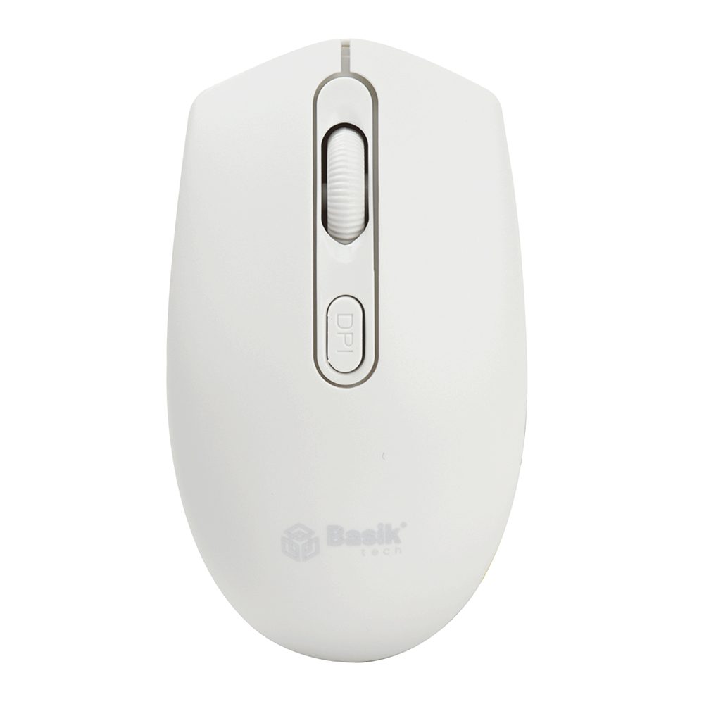 MOUSE INALAMBRICO BASIK TECH BLANCO MOUSE INALÁMBRICO 4D -DISEÑO ERGONÓMICO, CÓMODO AL TACTO CON LA MANO -TECNOLOGÍA INALÁMBRICA DE 2,4 GHZ -FÁCIL MANEJO -RECEPTOR USB -SENSOR ÓPTICO SENSIBLE INCORPORADO -FUNCIÓN DE APAGADO AUTOMÁTICO PARA AHORRAR ENERGÍA DE LA BATERÍA -HASTA 10 METROS DE DISTANCIA DE OPERACIÓN -BLANCO -INTERRUPTOR DE ENCENDIDO/APAGADO PARA PROLONGAR LA DURACIÓN DE LA BATERÍA -LA VIDA ÚTIL DEL INTERRUPTOR ES MÁS DE UN MILLÓN DE VECES -BAJO CONSUMO DE ENERGÍA - 4 BOTONES -1200DPI, PRECISO Y RÁPIDO, TRABAJA LIBREMENTE -ESCALA DE DPI: 800-1200-1600 DPI -EL RECEPTOR MINI NANO, ESTÁ EN LA RANURA LATERAL DEL MOUSE -COMPATIBLE CON WINDOWS 8/8.1/10/11 Y MAC -1...