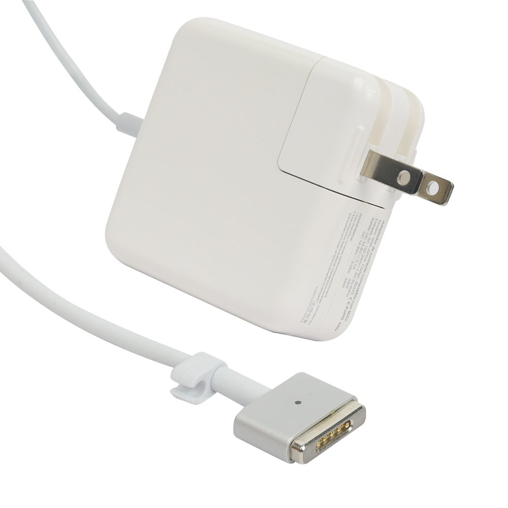 CARG PARA APPLE 14.85V-3.05A -45W  BSK-AP04 argador para Apple -Punta: Magsafe2/ 5pin -14.85V/ 3.05A -También compatible con: 14.5V/ 3.1A -Potencia: 45W -Marca: Basik