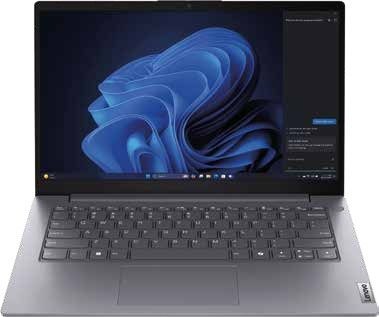 Lenovo V14 G5 IRL Intel Core i3-1315U/Ram 8GB/256GB SSD/14" FHD/Linux OS | Referencia: 83GU0050LD | Procesador: Intel Core i3-1315U 6C (2P + 4E) / 8T, P-core up to 4.5GHz, E-core up to 3.3GHz, 10MB Intel Smart Cache | Ram: 8GB SODIMM DDR5-5200 | Almacenamiento: 256GB SSD M.2 2242 PCIe 4.0x4 NVMe | Pantalla: 14" FHD (1920x1080) TN 250nits Anti-glare, 45% NTSC | S.O: Linux • Puertos: 2x USB-A (USB 5Gbps / USB 3.2 Gen 1), 1x USB-C (USB 5Gbps / USB 3.2 Gen 1), with USB PD 45-65W and DisplayPort 1.2, 1x HDMI 1.4b, 1x Headphone / microphone combo jack (3.5mm), 1x Ethernet (RJ-45), 1x Round tip power connector