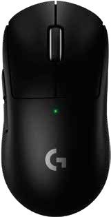 Mouse Gaming PRO X SUPERLIGHT 2 inalámbrico para juegos LIGHTSPEED | Referencia: 910-006628 | •Botones programables: 5 •Sensor: HERO 2 •Resolución: 100 – 44.000 DPI •Aceleración máx.: >88 G •Velocidad máx.: >888 IPS •Interruptores: híbridos LIGHTFORCE •Memoria Integrada: Con la memoria integrada, puede guardar sus preferencias directamente en el mouse •PTFE Sin Aditivos: Cómodo. Suave. Inconsútil. Los pies de ratón de PTFE sin aditivos ofrecen un deslizamiento suave para una conexión pura y fluida con el juego •Duración de la Batería: 95 h