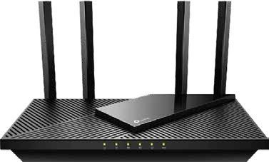 Router AX3000 Gigabit Wi-Fi 6 de Doble Banda | Referencia: ARCHERAX55 | •Velocidad Wi-Fi 6 con Doble Banda AX3000: Alcanza una conexión a internet de hasta 3 Gbps para garantizar una navegación, videos 4K y descargas más rápidas •Más dispositivos conectados: Con la tecnología OFDMA multiplica por 4 la capacidad de conectar distintos dispositivos a la vez •Cobertura Wi-Fi 6 de larga alcance: Con 4 antenas de alta ganancia y tecnología Beamforming consigues conexiones estables y sin cortes en toda la casa