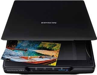 Escáner de Cama Plana Epson Perfection V39 II para Fotografías y Documentos a color | Referencia: B11B268201 | •Calidad profesional en el escaneo | de fotografías y documentos: Resolución de 4800 x 4800 dpi para gran claridad y detalle •Mayor productividad con la | tecnología LED ReadyScan: Escanea rápidamente, sin tiempo de calentamiento •Digitaliza documentos a texto | editable: Software de Reconocimiento Óptico de Caracteres (OCR) •Cubierta removible: Digitaliza libros y álbumes de fotos