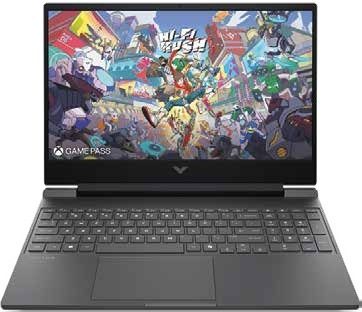 Gaming Laptop HP Victus 15-fb3019la AMD Ryzen 7 7445H/512GB SSD/Ram 8GB DDR5 /RTX 3050 6GB/15.6” FHD/FreeDOS | Referencia: BT4F6LA#ABM | Procesador: AMD Ryzen 7 7445H (hasta 4.7 GHz velocidad de ráfaga, 16 MB L3 caché, 6 núcleos, 12 hilos) | Ram: 8 GB DDR5 | Almacenamiento: 512GB SSD PCIe Gen4 NVMe M.2 | Pantalla: 15.6" FHD (1920 x 1080), 144 Hz, IPS, micro-edge, anti-glare, 300 nits, 62.5% sRGB | Tarjeta Gráfica: RTX 3050 6GB | S.O.: FreeDOS • Puertos: 1 USB Type-A 5Gbps (HP Sleep and Charge); 1 USB Type-A 5Gbps; 1 AC smart pin; 1 HDMI 2.1; 1 combo de micrófono/audífonos; 1 RJ-45; 1 USB Type-C 5Gbps (DisplayPort 1.4a, HP Sleep and Charge)