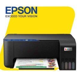 Impresora Epson multifuncional Inalámbrica EcoTank L3251 ▪ Conectividad: USB y WiFi ▪ Conectividad estándar: USB de alta velocidad (compatible con USB 2.0), | Wi-Fi, Wi-Fi Direct | ▪ Tipo de Escaneo: Regular | ▪ Tecnología de impresión: Inyección | de tinta Heat-Free MicroPiezo | ▪ Funciones: Impresión, Copia, | Escaneo