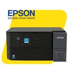 Impresora Epson EcoTank L4360 Multifuncional a Color ▪ Impresión rápida y de alta calidad: 15 páginas por minuto en negro y 8 a color ▪ Conectividad flexible: Wi-Fi dual band para trabajar desde cualquier dispositivo ▪ Escaneo y copia integrados ▪ Tecnología Heat-Free PrecisionCore ▪ App Epson Smart Panel | Wi-Fi y Dúplex