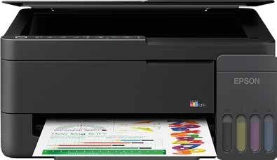 Impresora Epson Multifuncional EcoTank L3351 a Color con Wi-Fi | Referencia: C11CL62302 | •Calidad excepcional y mayor | velocidad: Textos nítidos y colores vibrantes desde la primera impresión •Fácil de usar y compacta: Configuración rápida en minutos •Epson Smart Panel con IA: La app Smart Panel usa inteligencia artificial para analizar y optimizar automáticamente tus imágenes antes de imprimirlas, ajustando tonos, contraste y detalle •Impresión sin preocupaciones: Hasta 3.600 páginas en negro / 6.500 en color •Conectividad: Hi-Speed USB, Wi-Fi 4 (802.11b/g/n), Wi-Fi Direct