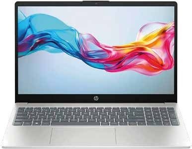 HP 15-FD1357LA Intel Core 5 120U/RAM 8GB/512GB SSD/15.6" FHD/FreeDOS OS | Referencia: D6ZN2LA#ABM | Procesador: Intel Core 5 120U (hasta 5.0 GHz con Tecnología Intel Turbo Boost, caché de 12 MB L3, 10 núcleos, 12 subprocesos) | Ram: 8GB DDR4-3200 MT/s | Almacenamiento: SSD 512GB PCIe NVMe M.2 | Pantalla: 15.6" FHD (1920 x 1080), micro-edge, anti-glare, 250 nits, 62.5% sRGB | S.O: FreeDOS • Puertos: 2 USB Tipo-A Tasa de señalización de 5GBPS; 1 AC Smart Pin; 1 HDMI 1.4B; 1 combo de auriculares/micrófono; 1 USB Type-C tasa de señalización 10GBPS (entrega de energía USB, DISPOST 1.4B, HP Sleep and Charge)