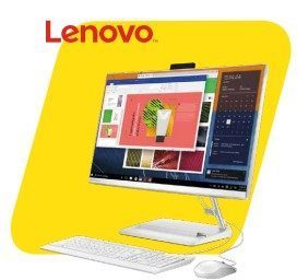 AIO IdeaCentre 3 24ALC6 AMD Ryzen 5 7430U/Ram 16GB/512GB SSD/23.8" FHD/Linux OS | Procesador: AMD Ryzen 5 7430U | (6C / 12T, 2.3 / 4.3GHz, 3MB L2 / 16MB | L3) | Ram: 16GB (2x 8GB) SODIMM | DDR4-3200 | Almacenamiento: 512GB SSD M.2