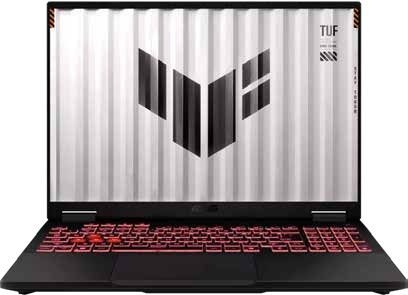 Teclado con IVA Asus TUF Gaming A16 AMD Ryz 9-8940HX/512GB SSD/Ram 16GB/RTX 5060/16” WUXGA/NO OS | Referencia: FA608PM-TU134 | Procesador: AMD Ryzen 9-8940HX 2,4 GHz (80 MB de caché, hasta 5,3 GHz, 16 núcleos, 32 hilos) | Ram: 16GB DDR5 | Almacenamiento: 512GB SSD | Pantalla: 16” WUXGA | Tarjeta Gráfica: GeForce RTX 5060 | S.O.: No