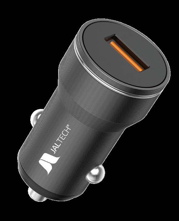 CARGADOR DE CARRO CARGADOR DE CARRO MINI 2 USB 2.4A JAL-C03 PD 38W ALTA POTENCIA JAL-C20 | Cargador para carro | Tipo de conector de entrada: Toma | Tipo de conector de salida: 2 de mechero | Entrada: DC 12V - 24V 0.15A tipo A y USB tipo C | Salida: DC 5V 2.4A · Entrada: DC 12 - 24V | Material: PC · Salida USB tipo A: 5V 3.0A/ 9V 2A/