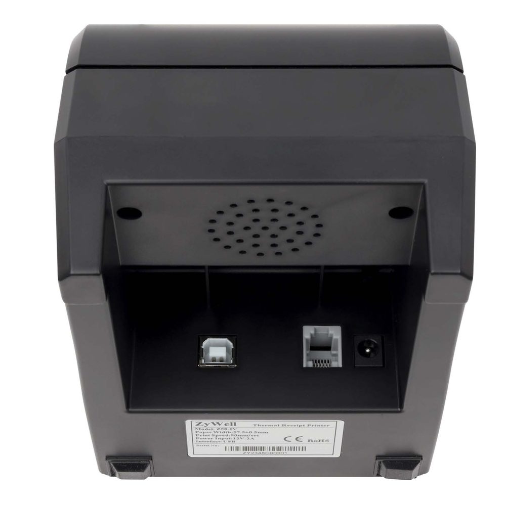 IMPRESORA TÉRMICA POS USB 58MM | Impresora 58mm USB | Conexión alámbrica | Impresión térmica directa | Tipo de corte: Manual | Ancho de papel: 58mm | Diámetro de rollo de papel: 45mm