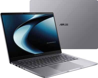 Asus ExpertBook Intel Core Ultra 7 356H/Ram 32GB/1TB SSD/14" WQXGA/Windows 11 Pro | Referencia: P5405CANZ0411X | Procesador: Intel Core Ultra 7 356H 1.9 GHz (18MB Cache, up to 4.7 GHz, 16 Cores, 16 Threads); Intel AI Boost NPU up to 50TOPS | Ram: 32GB DDR5 | Almacenamiento: 1TB SSD | Pantalla: 14" WQXGA (2560 x 1600) | S.O: Windows 11 Pro