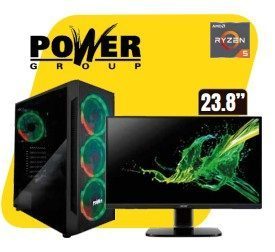 blados AMD RYZEN 5 POWER GROUP AMD Ryzen 5-5600GT/RAM 16GB/512GB SSD /Board A520M-PLUS/ACER 23.8"/F.P. 600W/Linux 23.8” Procesador: AMD Ryzen 5-5600GT Board: ASUS TUF GAMING A520M-PLUS WIFI | Ram: 16GB DDR4 3200Mhz | Almacenamiento: SSD 512GB | Monitor: ACER 23.8" KA242Y | S.O: Linux | Fuente de Poder 600W 80 Plus | Bronze