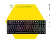 T-Dagger BORA RGB ▪ Tipo de teclado: Mecánico ▪ Cable: Cable USB-A , PVC, a USB-C 1.60 mts, extraíble ▪ Anti salpicaduras: Si ▪ Software: Si ▪ Construcción: Plástico ABS reforzado ▪ Tamaño del teclado: Tenkeyless ▪ Retroiluminado: Si, RGB