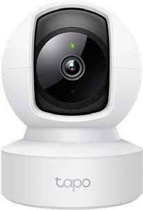 Cámara de Vigilancia HD de 360 Grados con Puerto Ethernet y Detección IA | Referencia: TAPO-C202 | •Vídeo de Alta Definición: Captura todos los detalles con una resolución 1080p •Visión panorámica: La cámara se mueve 360º horizontal y 114º vertical para grabar todos los detalles •Visión nocturna: Incluso de noche alcanza una distancia visual de hasta 12 metros •Alarma con luz y sonido •Sonido bidireccional •Almacenamiento Seguro •Control por voz