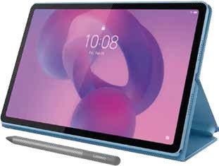 Tableta Lenovo Idea Tab TB336FU (8GB/128GB) Incluye Case y Lapiz Referencia: ZAFR0130CO Procesador: MediaTek Dimensity 6300 (8C, 2x A76 @2.4GHz + 6x A55@2.0GHz) Memoria: 8GB Soldered LPDDR4x Almacenamiento: 128GB UFS 2.2 Cámara Frontal: 5 MP Cámara Posterior: 8 MP Pantalla: 11" 2.5K (2560x1600) IPS 500nits Antihuellas, 72% NTSC, 90Hz, Táctil Batería: 7040mAh (Typical) Sistema Operativo: Android Conectividad: Wi-Fi 5, 802.11ac 1x1 + BT5.2 Puertos estándar: 1x USB-C (Hi-Speed USB / USB 2.0), with charging, 1x Headphone / microphone combo jack (3.5mm), 1x Card slot